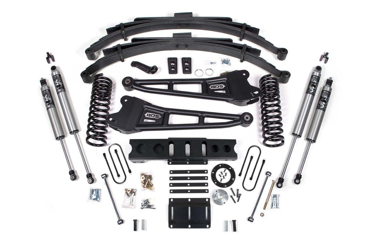 6 Inch Lift Kit w/ Radius Arm | Ram 3500 (13-18) 4WD | Diesel BDS Suspension