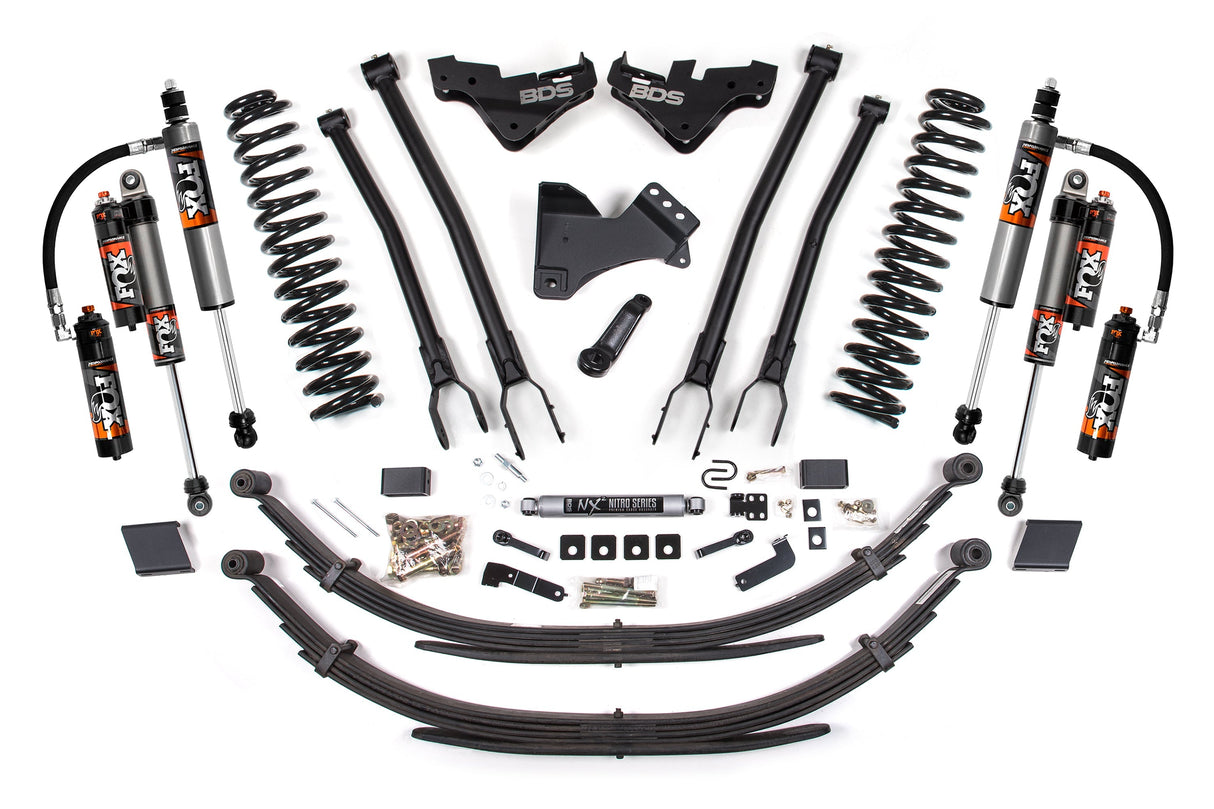 5 Inch Lift Kit w/ 4-Link | Ford F250/F350 Super Duty (23-26) 4WD | Diesel BDS Suspension