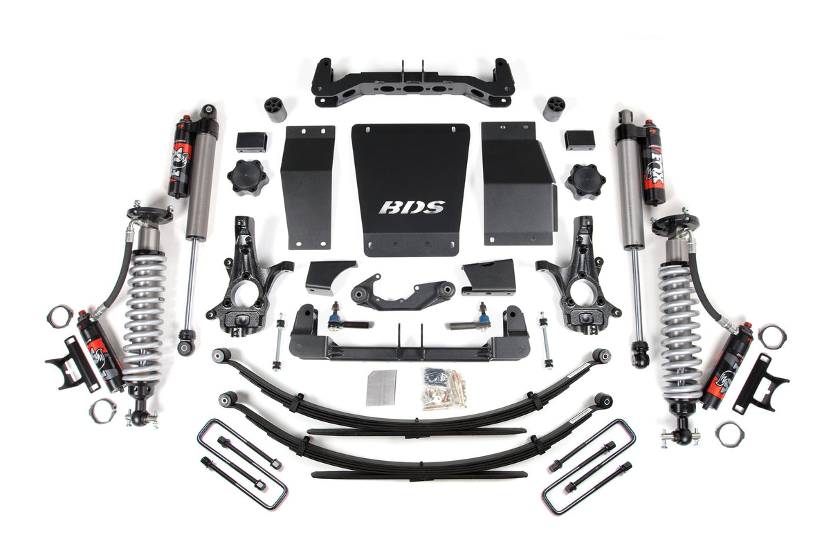6 Inch Lift Kit | FOX 2.5 Performance Elite Coilover | Chevy Silverado or GMC Sierra 1500 (14-18) 4WD BDS Suspension