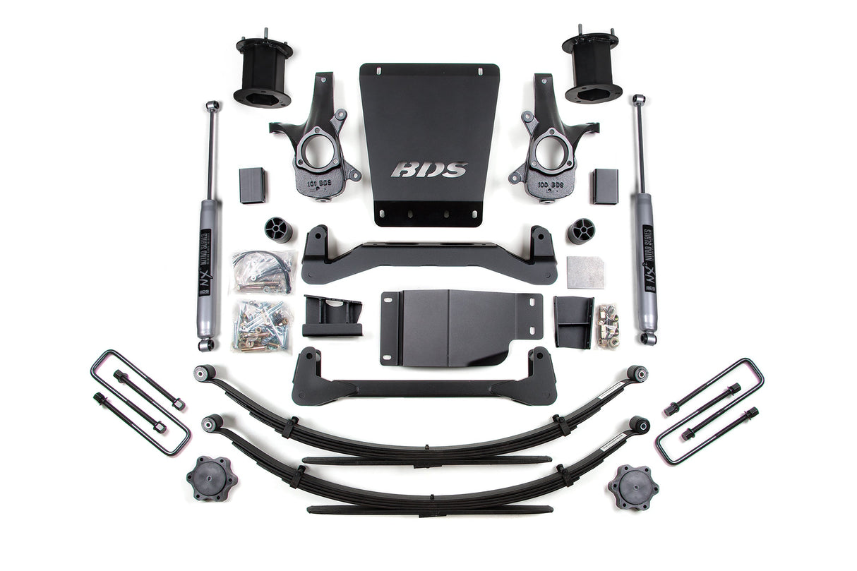 6 Inch Lift Kit | Chevy Silverado or GMC Sierra 1500 (07-13) 4WD BDS Suspension