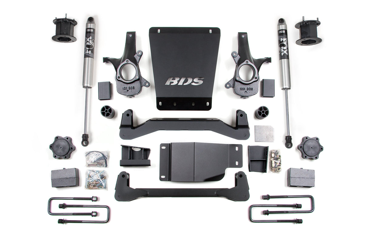 4.5 Inch Lift Kit | Chevy Silverado or GMC Sierra 1500 (07-13) 4WD BDS Suspension