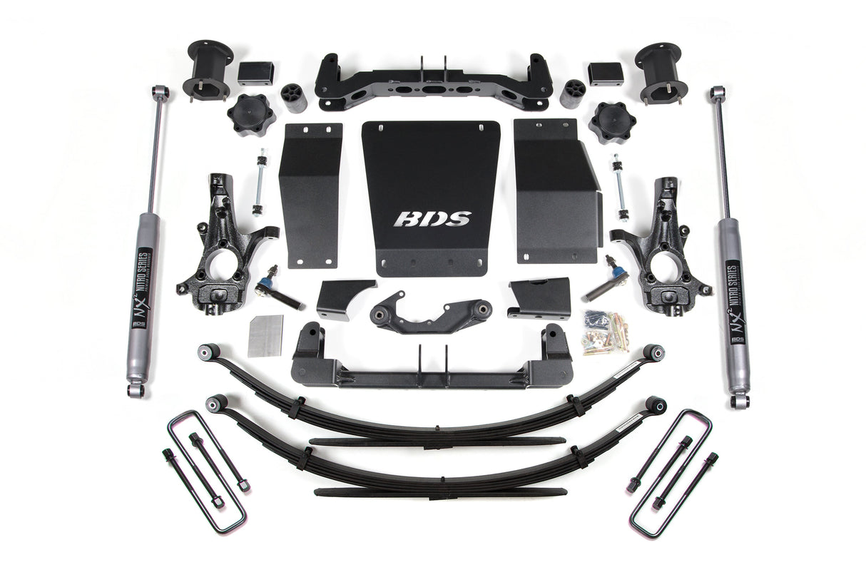 4.5 Inch Lift Kit | Chevy Silverado or GMC Sierra 1500 (14-18) 4WD BDS Suspension
