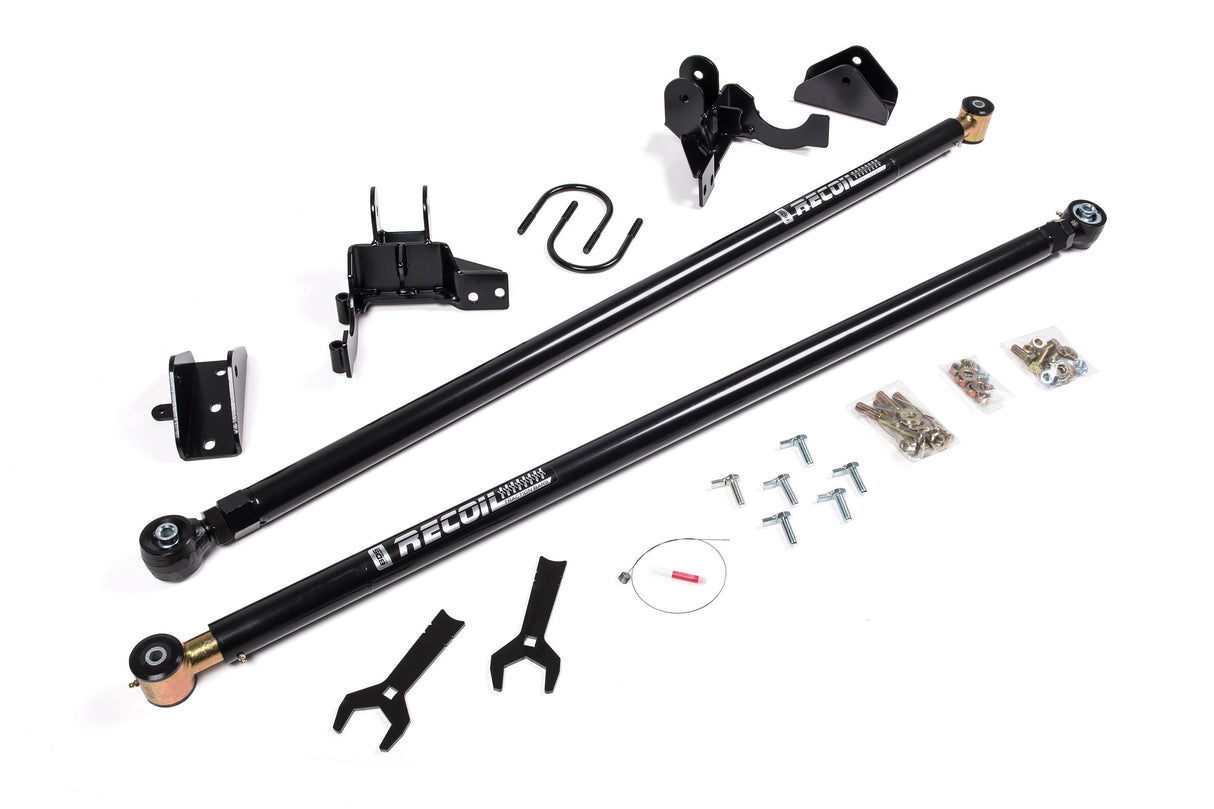 Recoil Traction Bar Kit | Chevy Silverado and GMC Sierra 2500 / 3500 HD (11-19) BDS Suspension