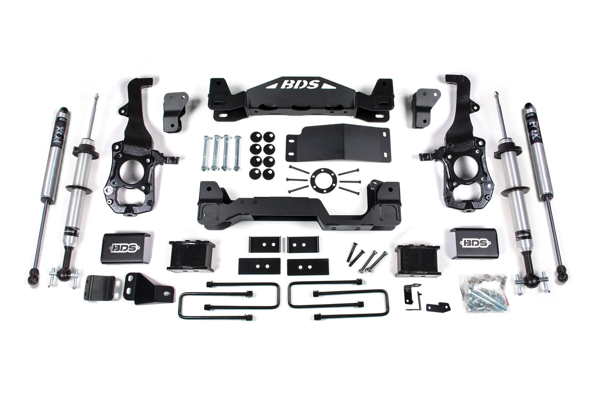 6 Inch Lift Kit | FOX 2.0 Strut | Ford F150 (21-26) 4WD BDS Suspension