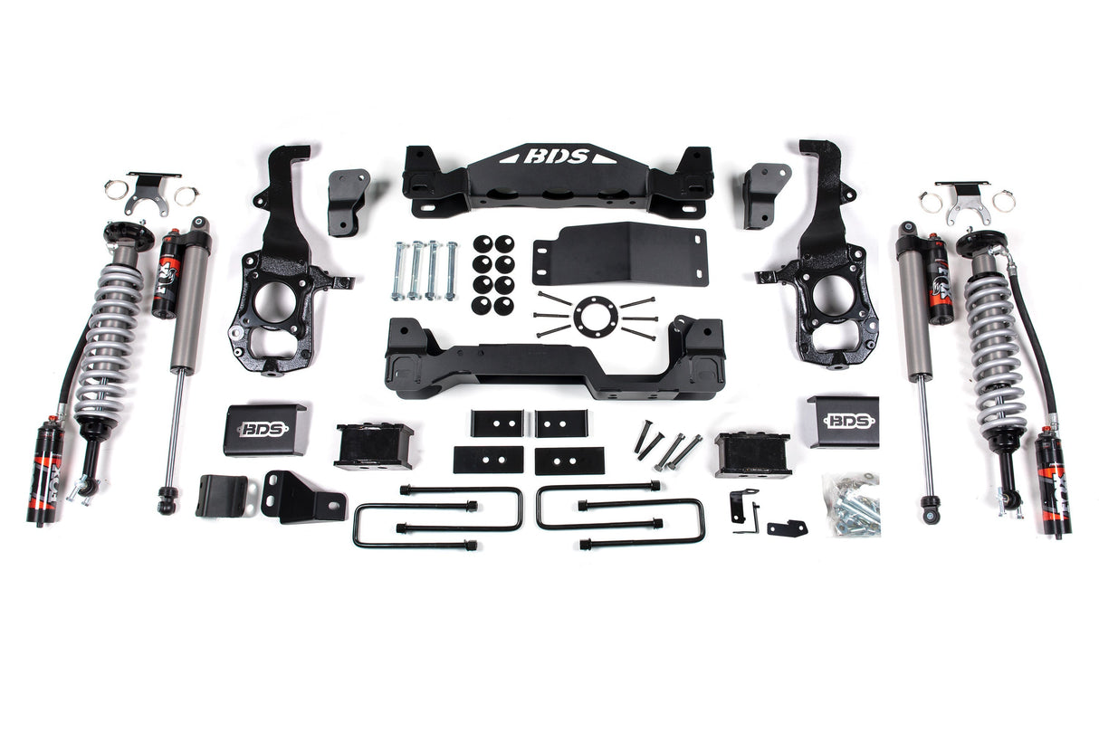 4 Inch Lift Kit | FOX 2.5 Performance Elite Coil-Over | Ford F150 (21-26) 4WD BDS Suspension