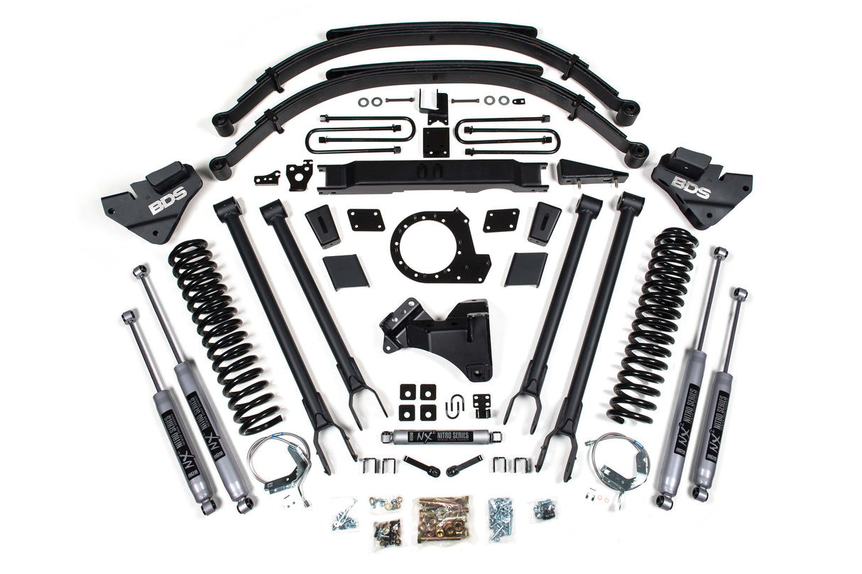 9 Inch Lift Kit w/ 4-Link | Ford F250/F350 Super Duty (20-22) 4WD | Diesel BDS Suspension