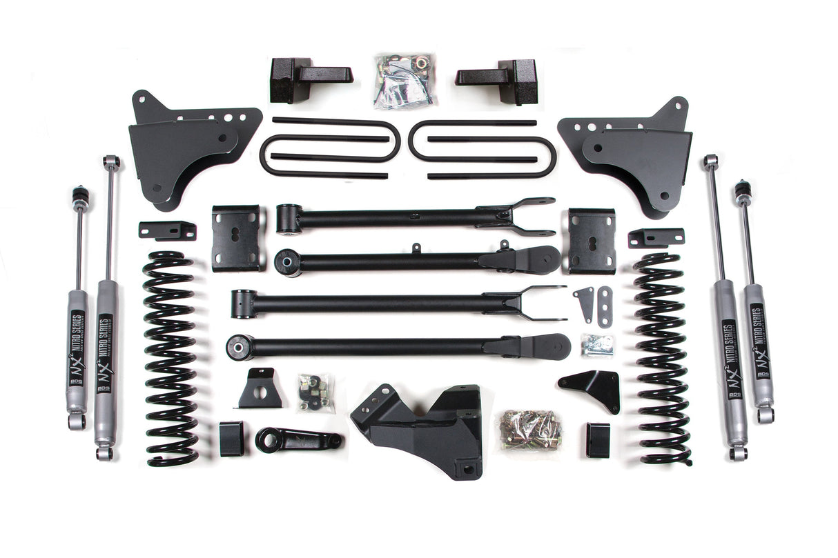 4 Inch Lift Kit w/ 4-Link | Ford F250/F350 Super Duty (11-16) 4WD | Diesel BDS Suspension