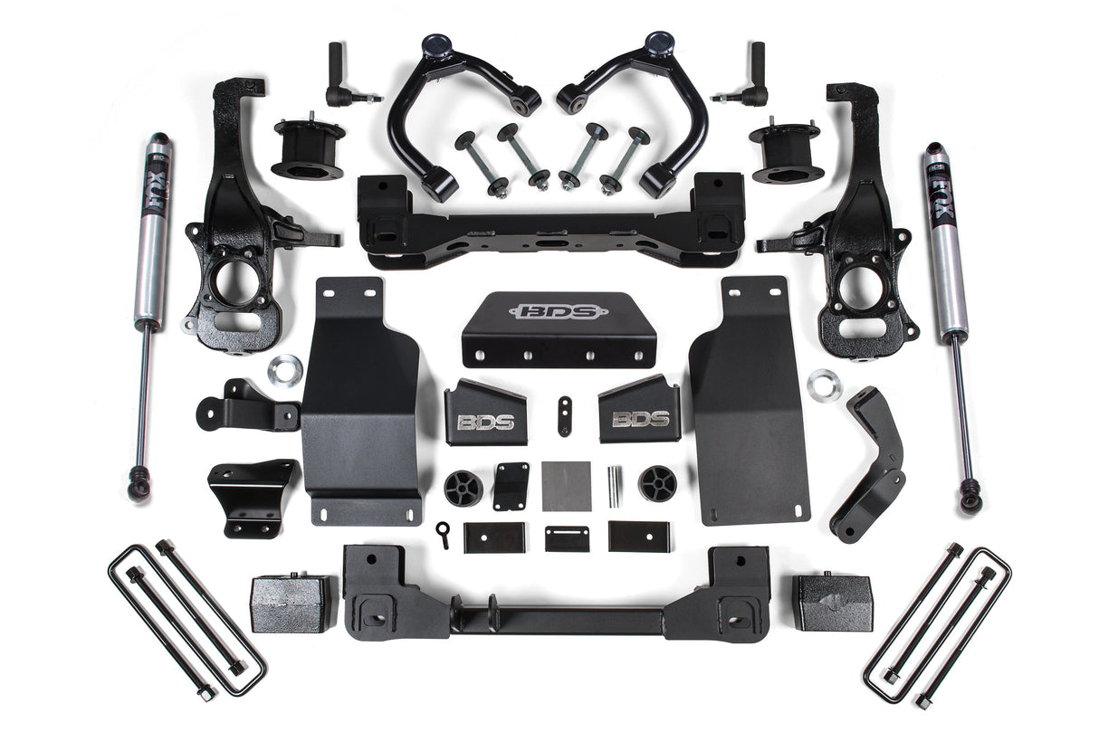 4 Inch Lift Kit | Chevy Trail Boss or GMC AT4 1500 (20-26) 4WD | Diesel BDS Suspension