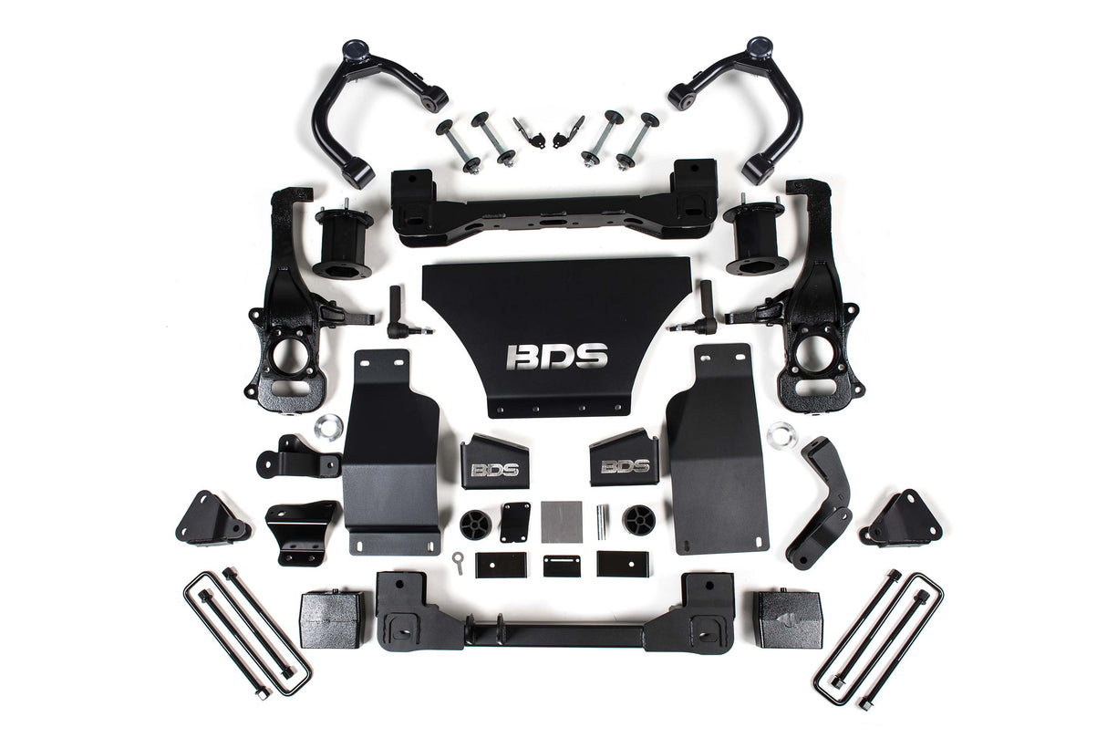 6 Inch Lift Kit | Adaptive Ride Control Only | Chevy Silverado High Country or GMC Denali 1500 (19-26) 4WD | Gas BDS Suspension