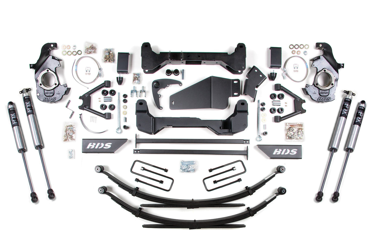 6" Lift Kit | Chevrolet & GMC 1500/2500 6 Lug (1988-1998) 4WD BDS Suspension