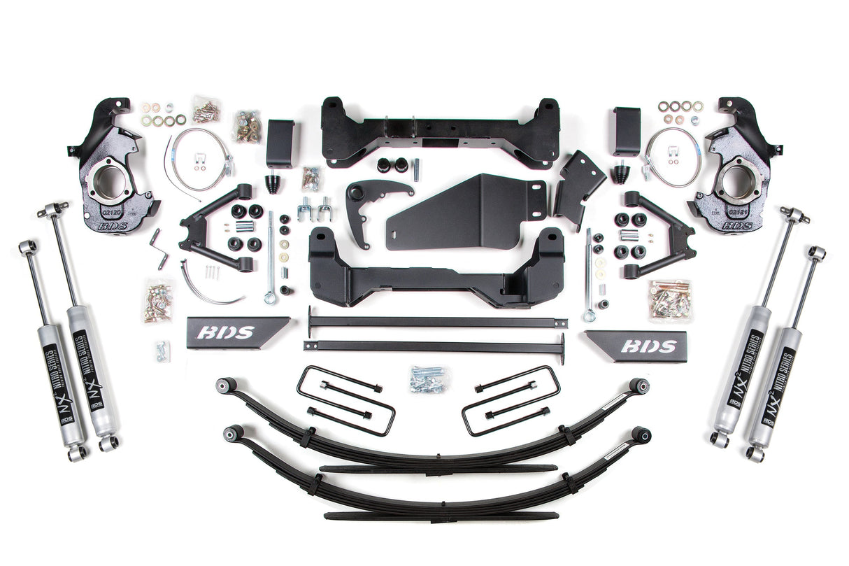 6" Lift Kit | Chevrolet & GMC 1500/2500 6 Lug (1988-1998) 4WD BDS Suspension