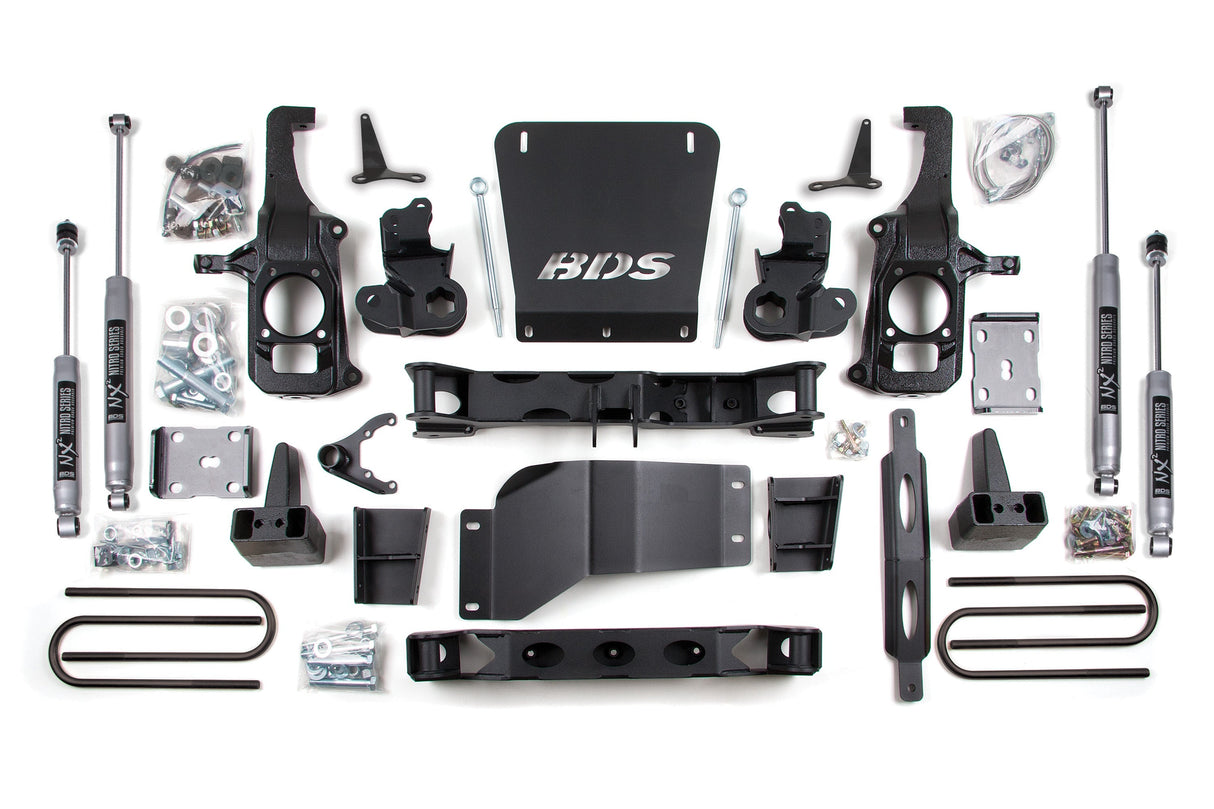 6.5 Inch Lift Kit | Chevy Silverado or GMC Sierra 2500HD/3500 (11-19) BDS Suspension