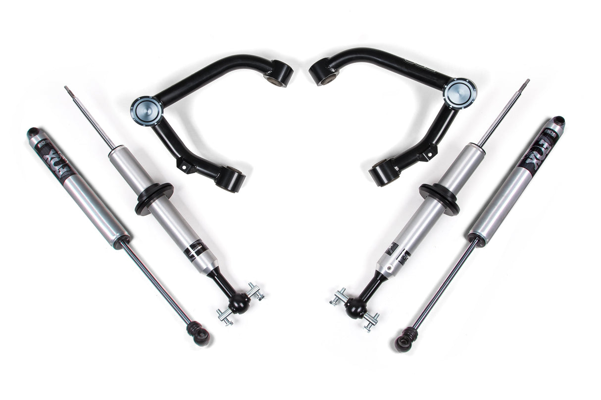 2 Inch Leveling Kit | FOX 2.0 Snap Ring Strut | Chevy Silverado or GMC Sierra 1500 (14-18) 4WD BDS Suspension
