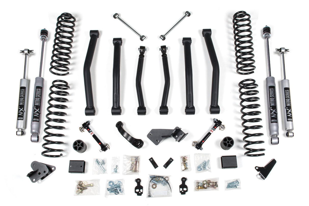 4.5 Inch Lift Kit | Jeep Wrangler JK (07-11) 4-Door BDS Suspension