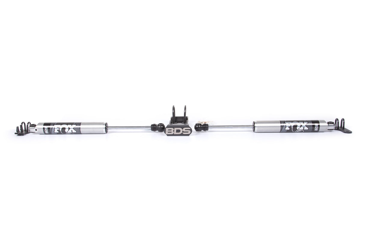 Dual Steering Stabilizer Kit w/ FOX 2.0 Performance Shocks | Jeep Wrangler TJ (97-06), Cherokee XJ (84-01), Grand Cherokee ZJ (93-98) BDS Suspension