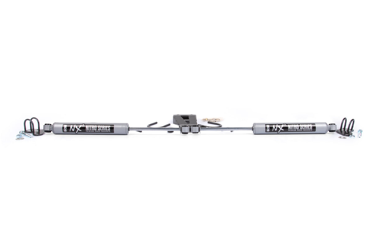 Dual Steering Stabilizer Kit w/ NX2 Shocks | Jeep Grand Cherokee WJ (99-04) BDS Suspension