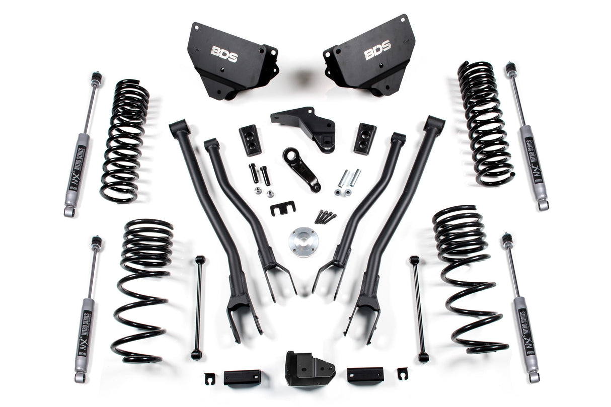 4 Inch Lift Kit w/ 4-Link | Ram 2500 (14-18) 4WD | Diesel BDS Suspension