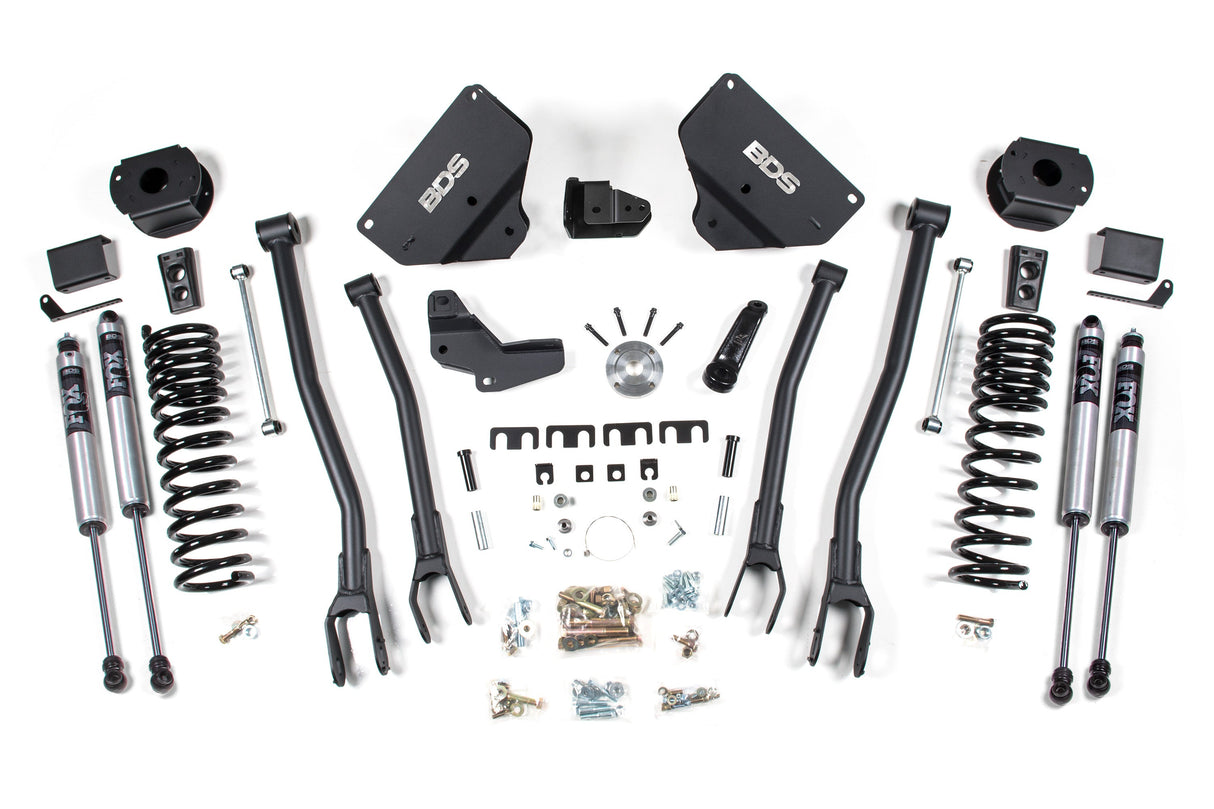 4 Inch Lift Kit w/ 4-Link | Ram 2500 w/ Rear Air Ride (14-18) 4WD | Diesel BDS Suspension