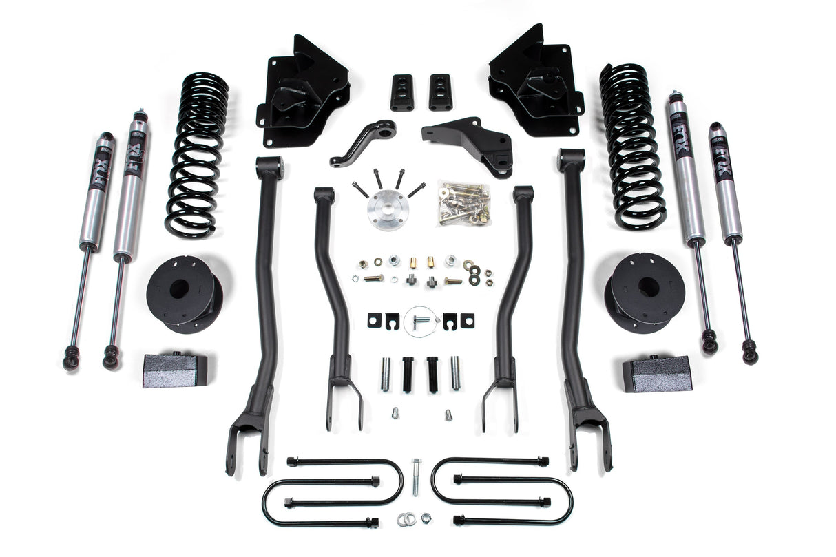 4 Inch Lift Kit w/ 4-Link | Ram 3500 w/ Rear Air Ride (13-18) 4WD | Diesel BDS Suspension
