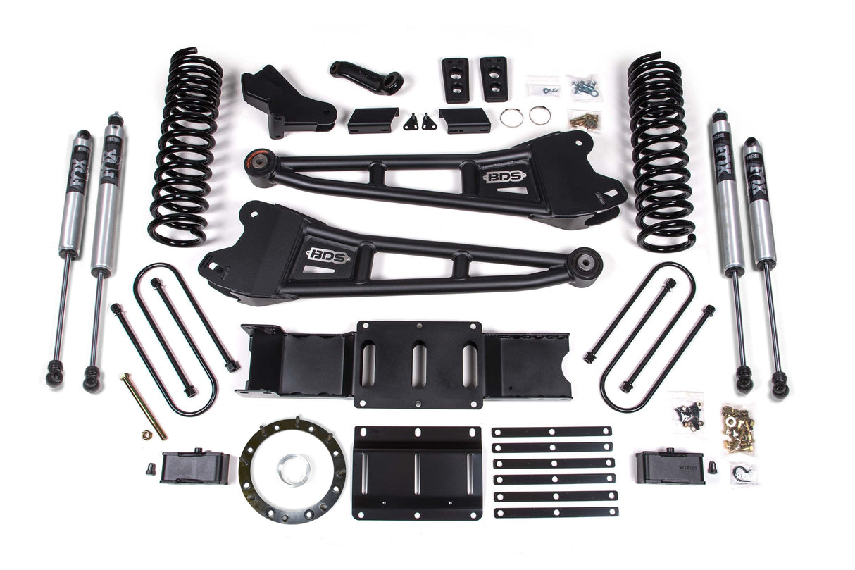 4 Inch Lift Kit w/ Radius Arm | 3 Inch Rear Block | Ram 3500 (19-24) 4WD | Diesel BDS Suspension