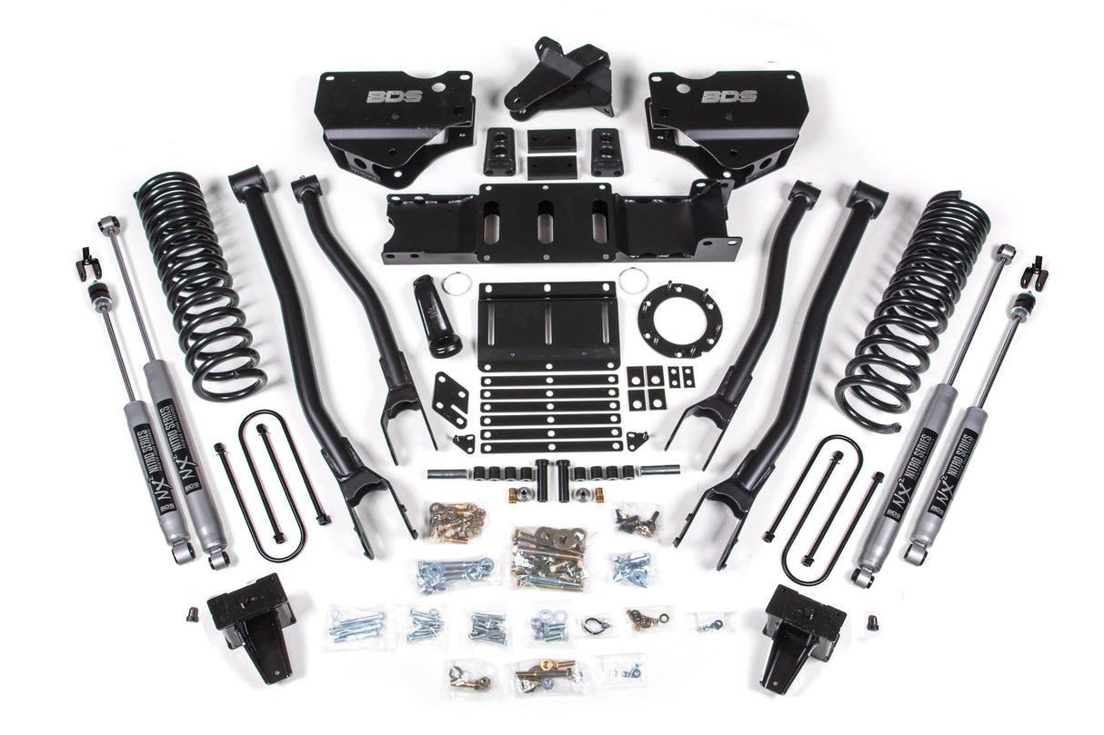 6 Inch Lift Kit w/ 4-Link | Ram 3500 (19-24) 4WD | Diesel BDS Suspension