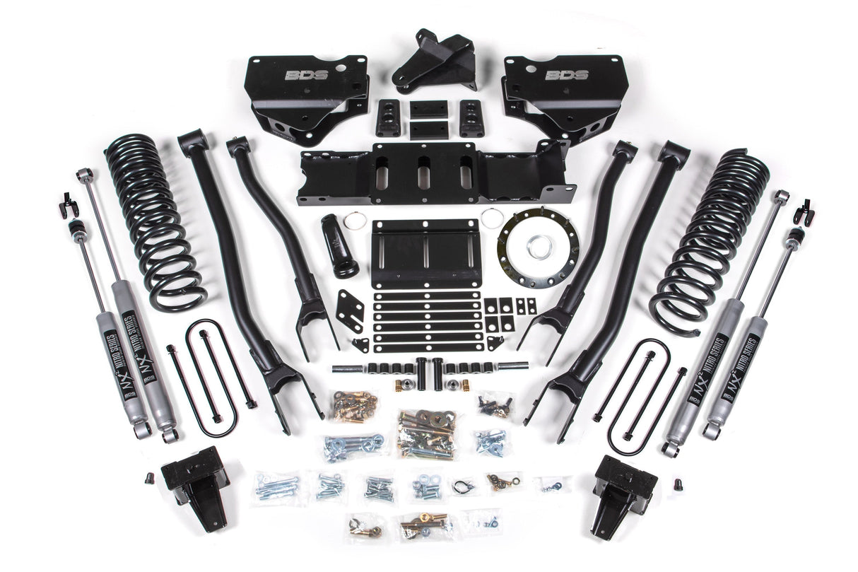 6 Inch Lift Kit w/ 4-Link | Ram 3500 (19-24) 4WD | Diesel BDS Suspension