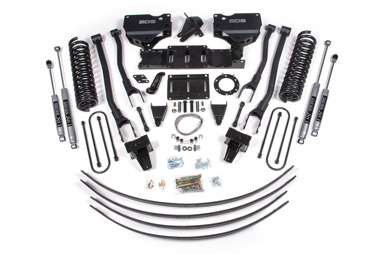 8 Inch Lift Kit w/ 4-Link | Ram 3500 (19-24) 4WD | Diesel BDS Suspension
