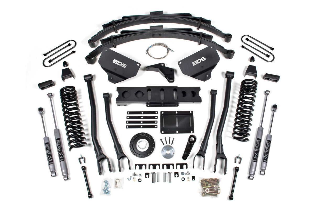 8 Inch Lift Kit w/ 4-Link | Ram 3500 (13-18) 4WD | Diesel BDS Suspension