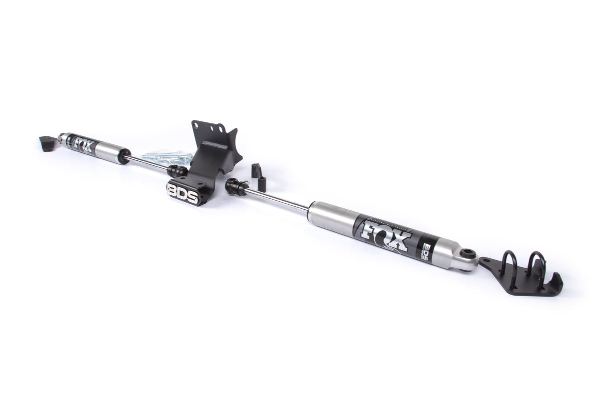 Dual Steering Stabilizer Kit w/ FOX 2.0 Performance Shocks | T-Style Steering | Ram 2500 (19-26) and 3500 (19-24) 4WD BDS Suspension