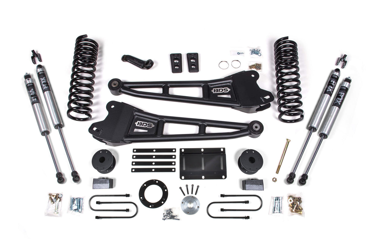 6 Inch Lift Kit w/ Radius Arm | Ram 3500 w/ Rear Air Ride (13-18) 4WD | Diesel BDS Suspension