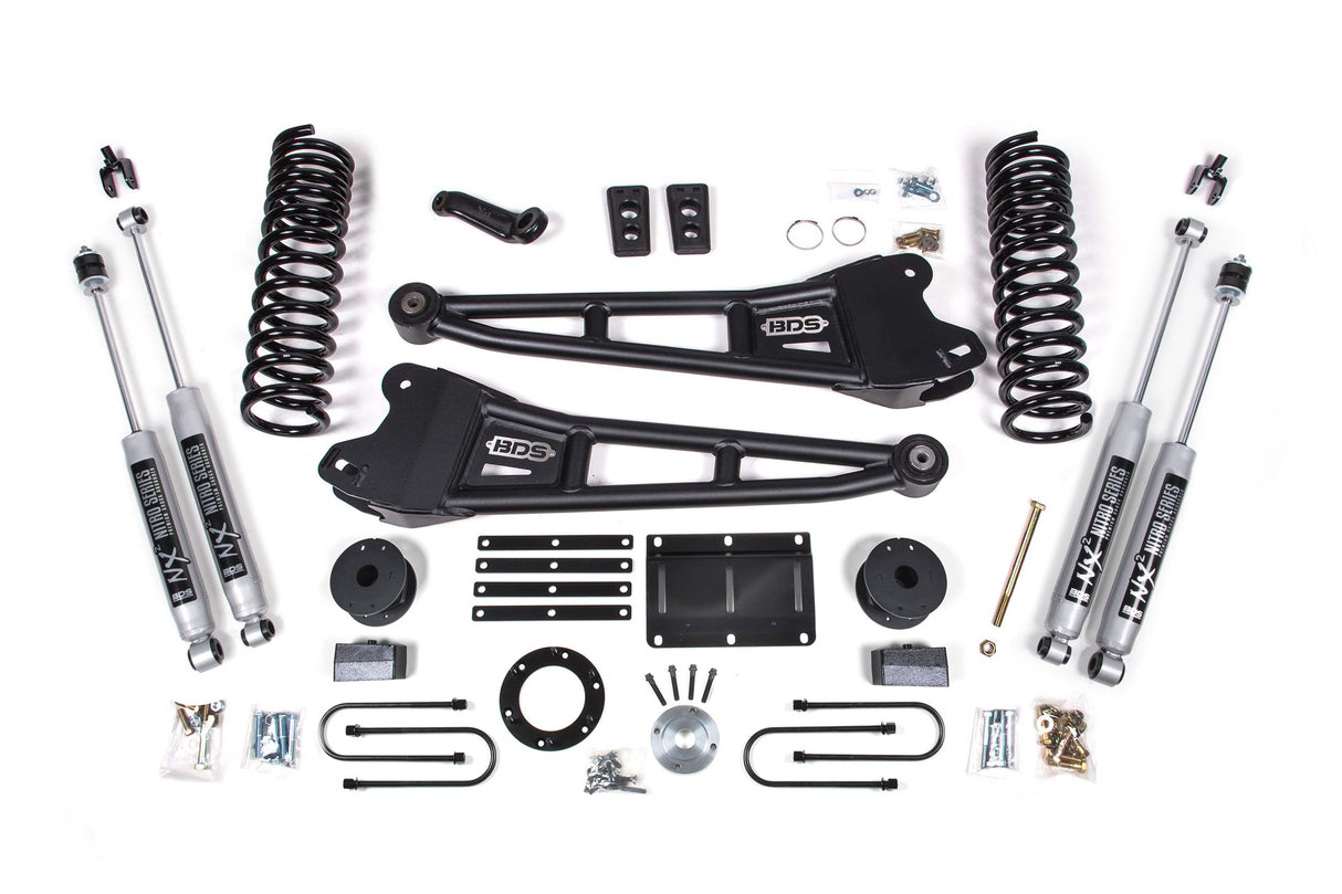 6 Inch Lift Kit w/ Radius Arm | Ram 3500 w/ Rear Air Ride (13-18) 4WD | Diesel BDS Suspension