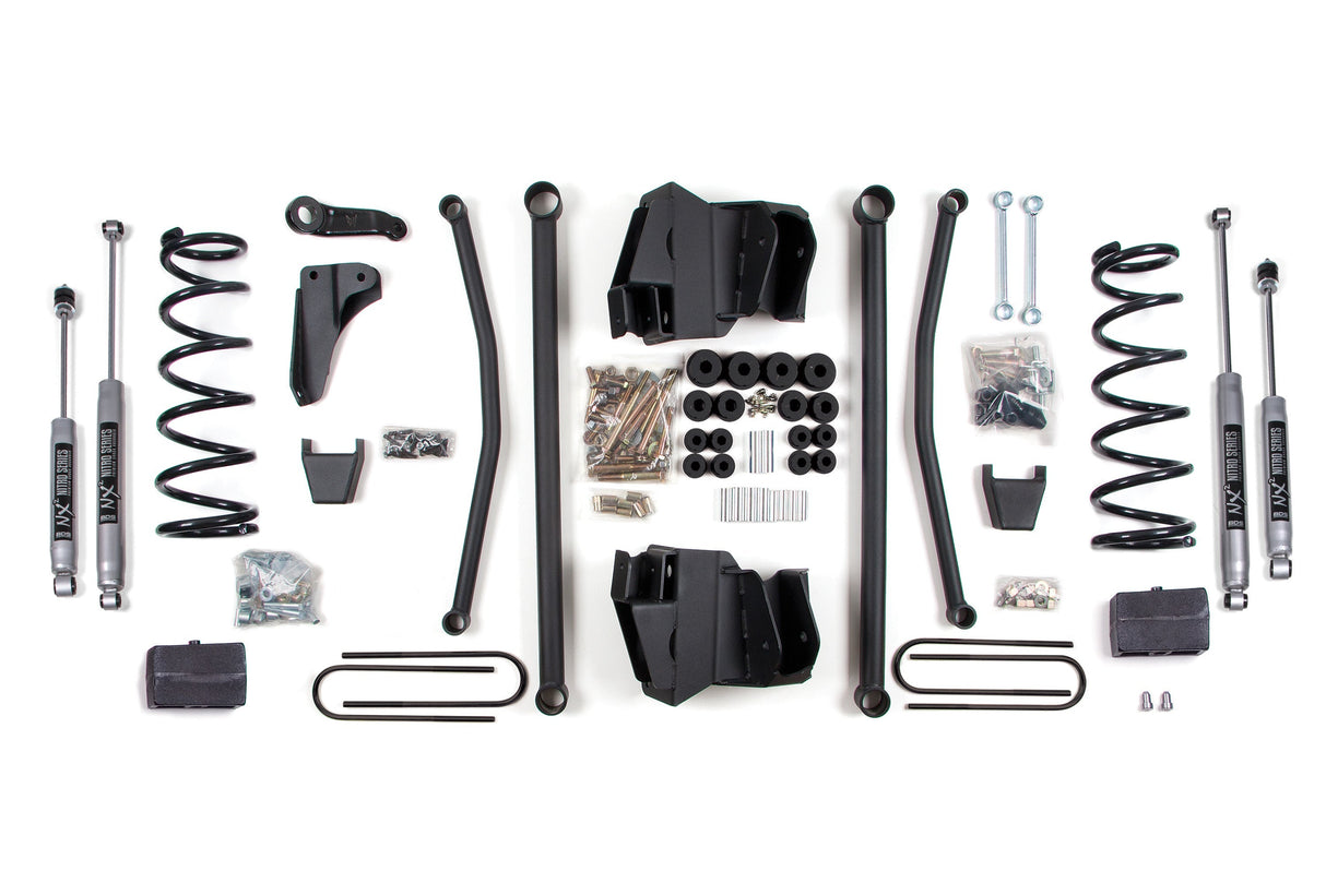 4 Inch Lift Kit | Long Arm | Dodge Ram 2500 Power Wagon (05-07) 4WD | Gas BDS Suspension
