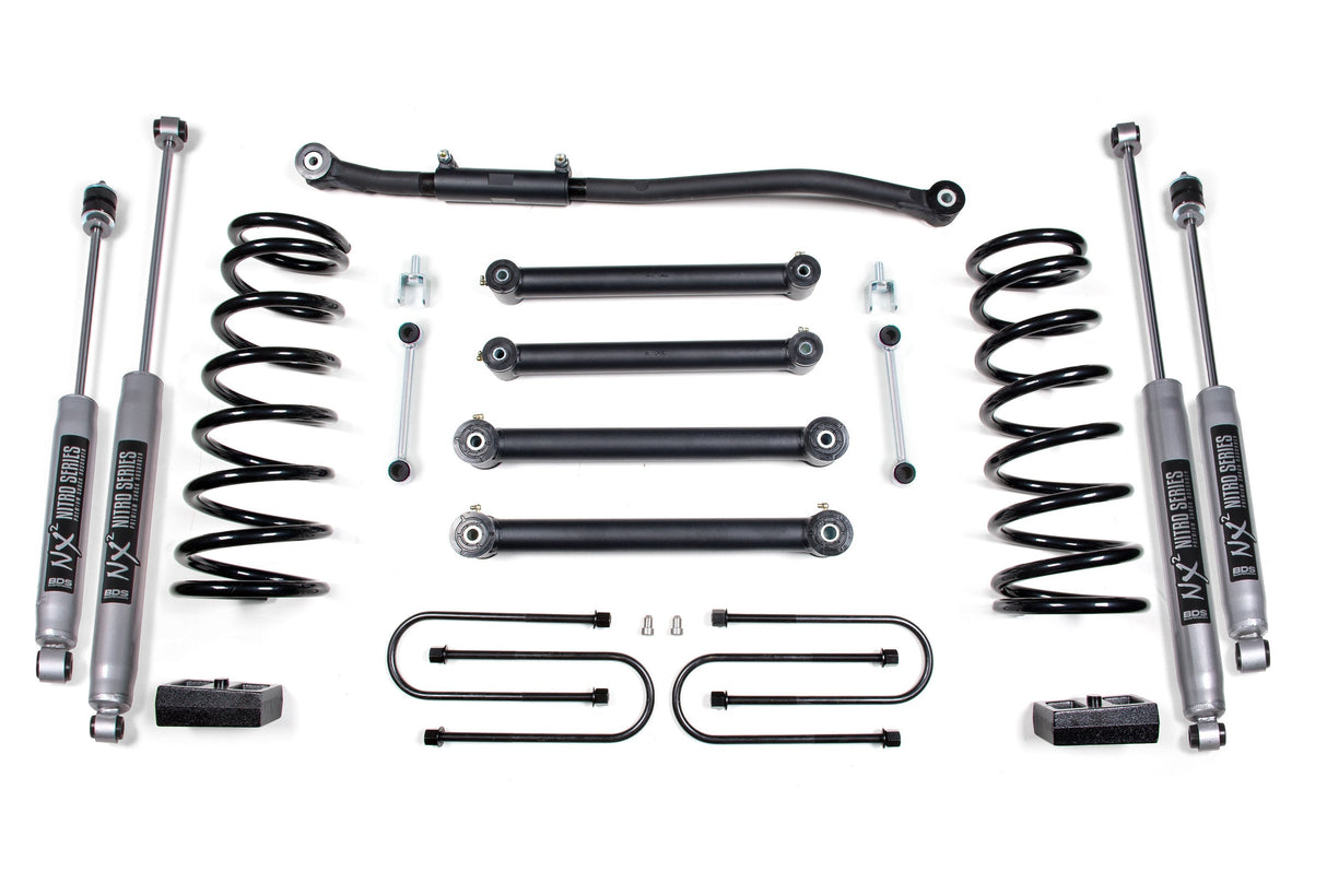 3 Inch Lift Kit | Dodge Ram 2500 (03-13) & 3500 (03-12) 4WD | Gas BDS Suspension