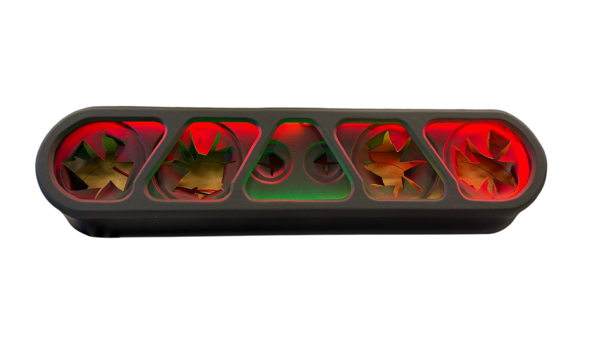 (4) Sylvester Speaker Rack Bundle w/ Beauty Panel & LEDs
