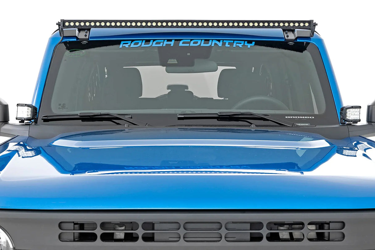 Rough Country LED Ditch Light Kit Ford Bronco 4WD 2021-2026 71046