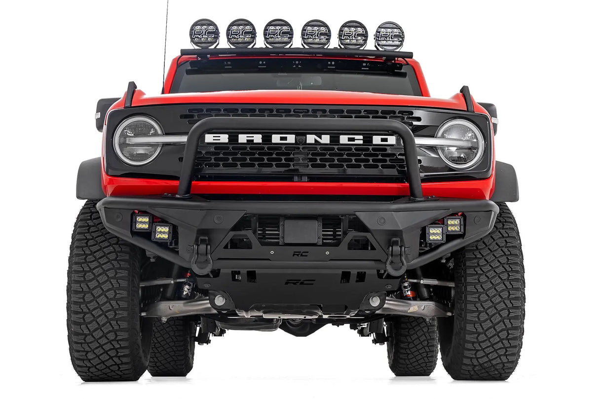 Rough Country Front Tubular Bumper Ford Bronco 4WD 2021-2026 51200A
