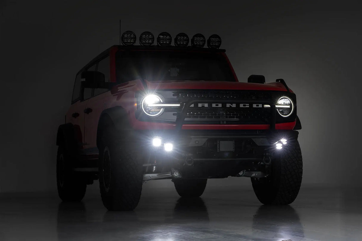 Rough Country Front Tubular Bumper Ford Bronco 4WD 2021-2026 51200A
