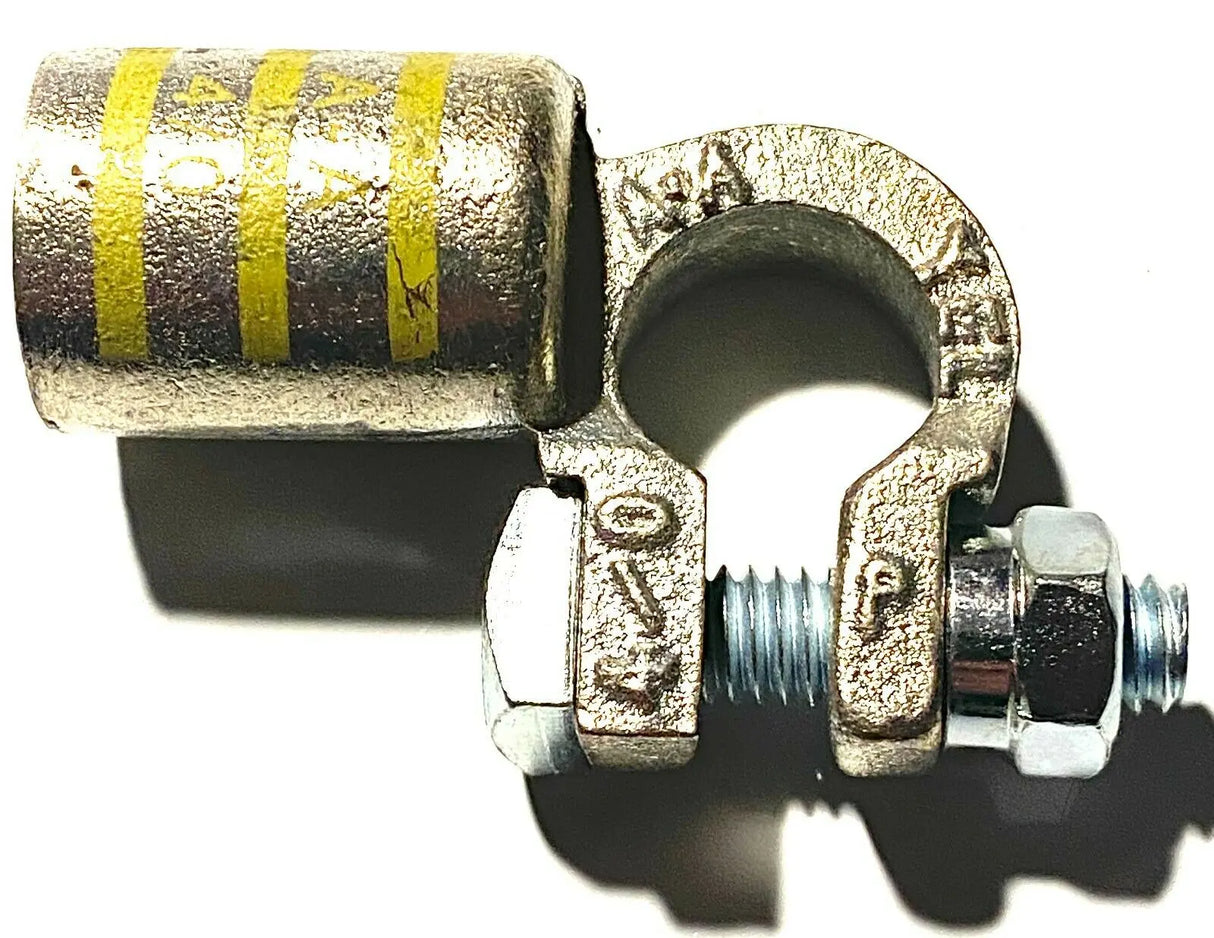 Battery Cable Ends Copper Top Post 90 DEG Terminal Connectors 2 GAUGE THUR 4/0 ac/dc wire and supply