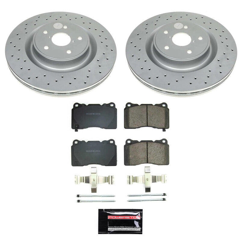 Kit de freins avant Power Stop avec revêtement Z17 pour Subaru WRX 2021
