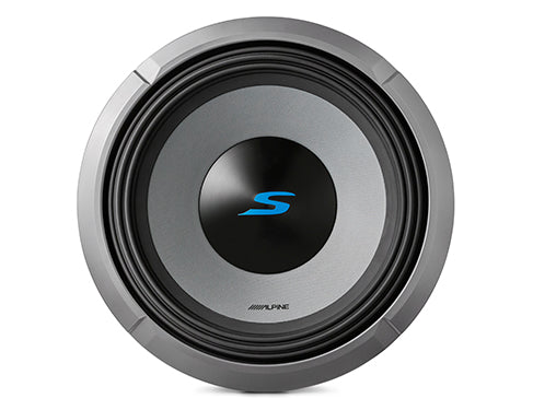 Alpine S2-W12D4 Next-Generation 12” S-Series Subwoofer with Dual 4-Ohm Voice Coils