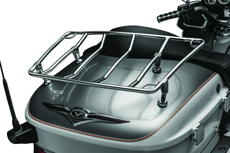 Porte-bagages de coffre réglable multi-rack Kuryakyn Chrome