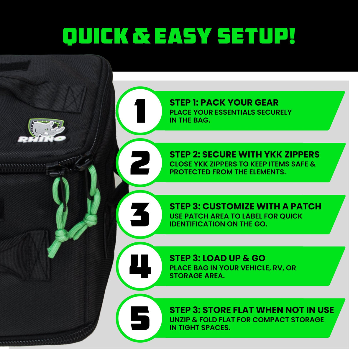 Soft-Sided Overland Storage Bags