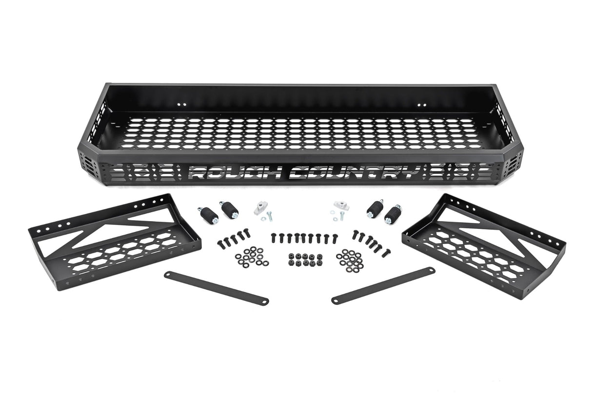 Rough Country Over Bed Cargo Rack for Can-Am Defender Polaris Ranger