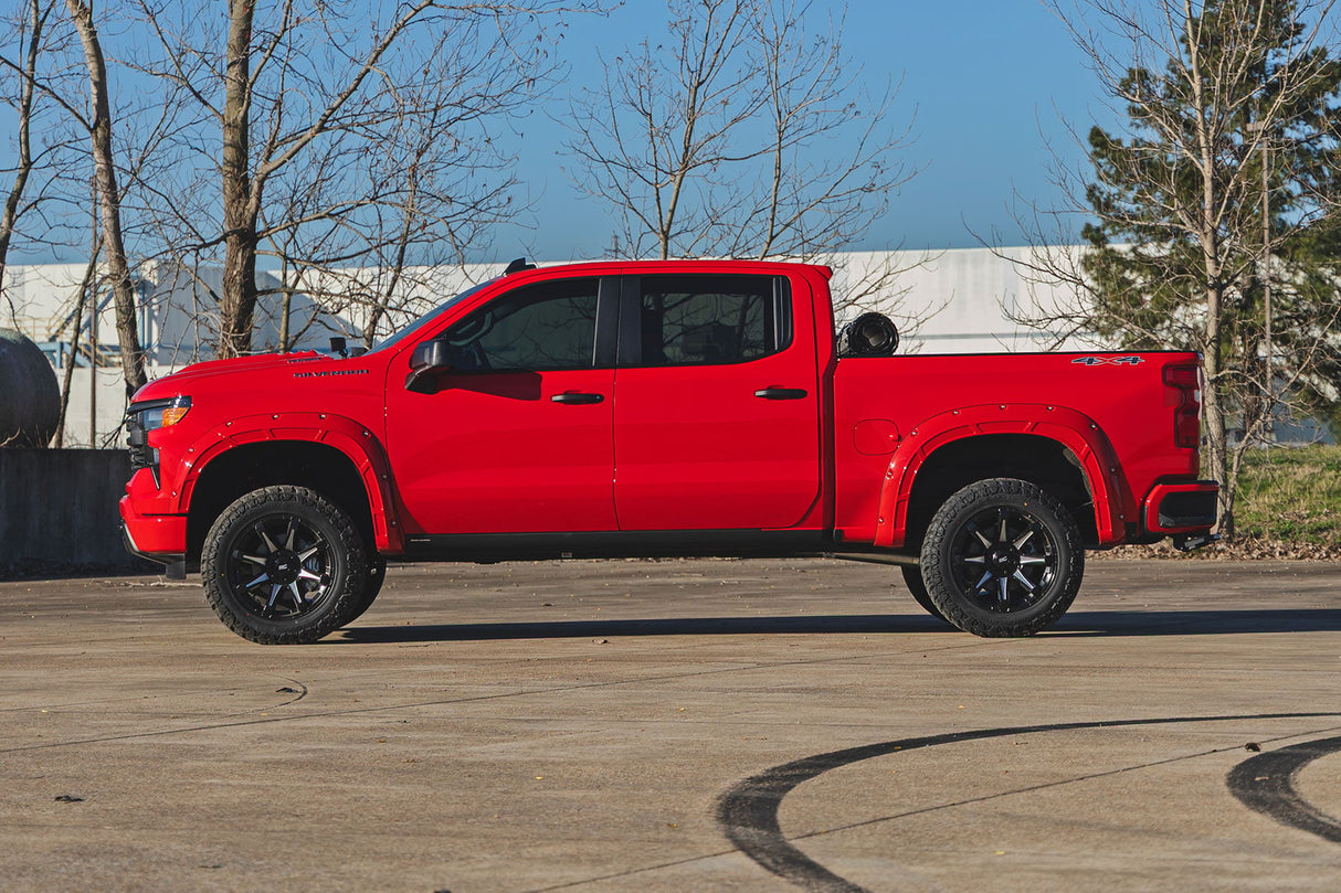 Rough Country Trail Cladding Rocker Sill Plates Chevy Silverado 1500
