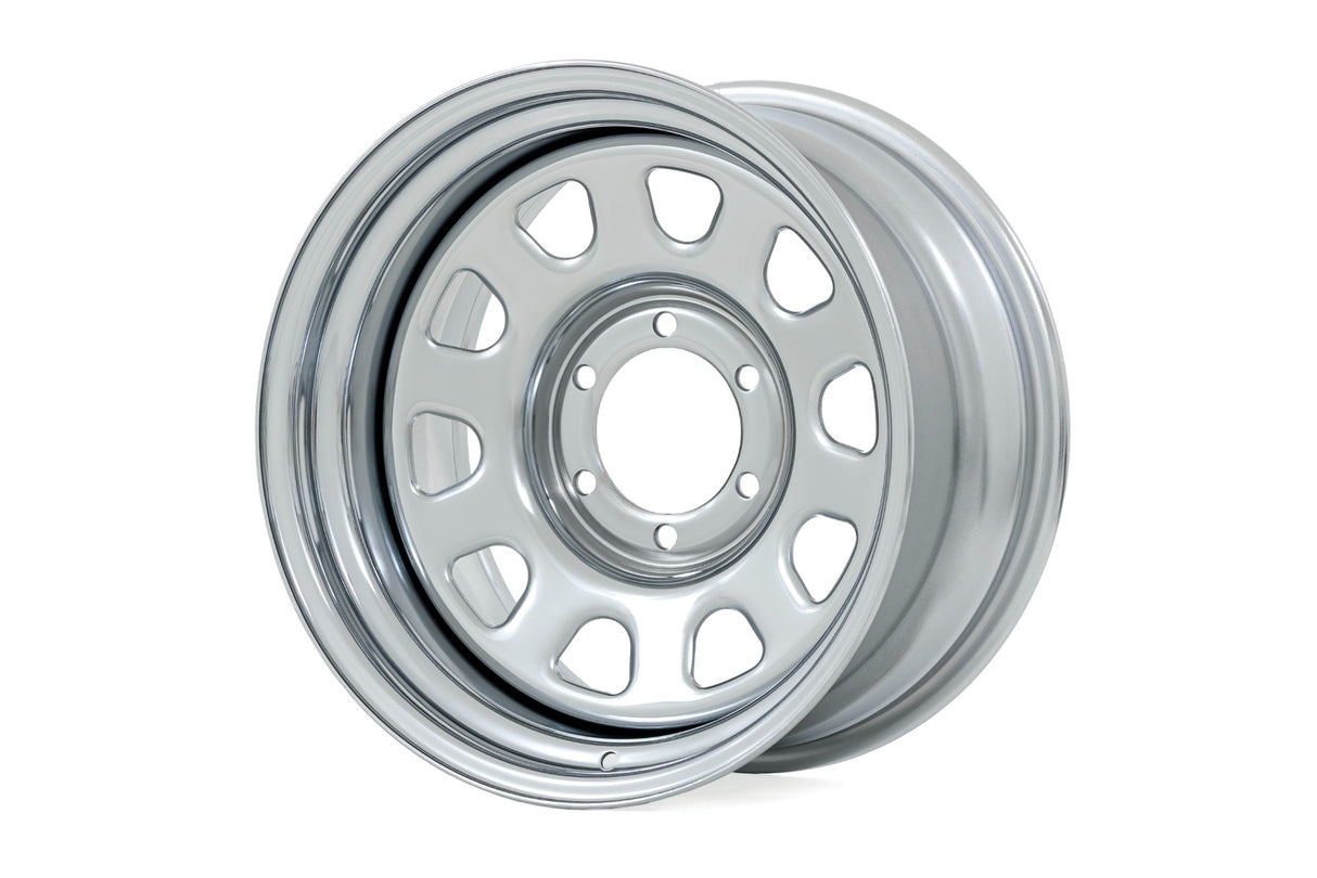 Rough Country Steel Wheel 5x4.5 Bolt Pattern Off-Road D-Window
