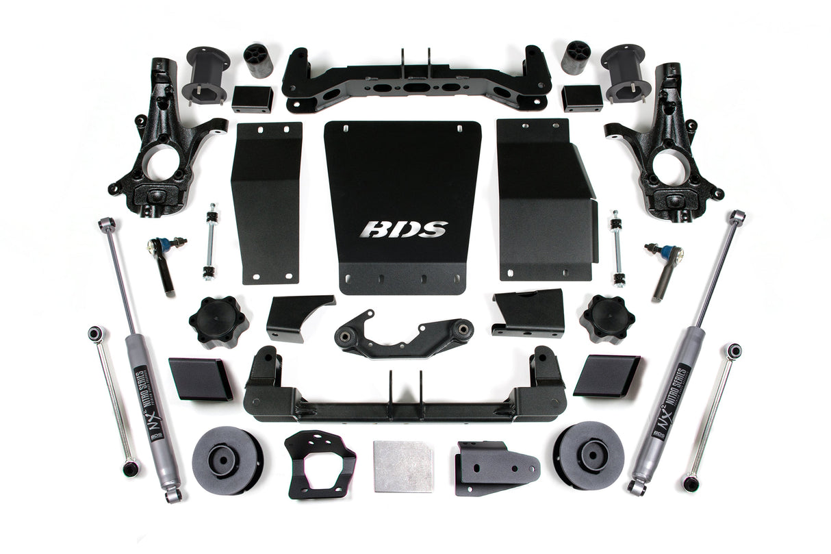4.5 Inch Lift Kit | Chevy/GMC Avalanche, Suburban, Tahoe, or Yukon 1500 (15-20) 4WD BDS Suspension