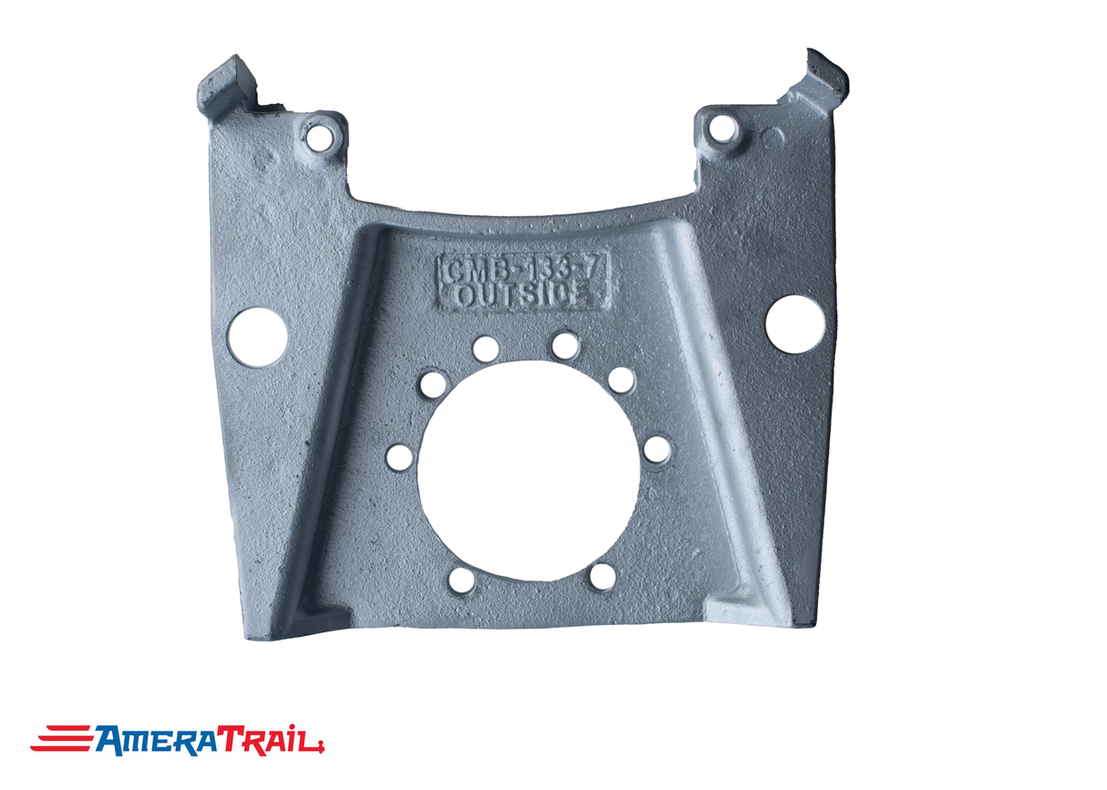 One Caliper Mounting Bracket Galvanized, 8 Lug 7k
