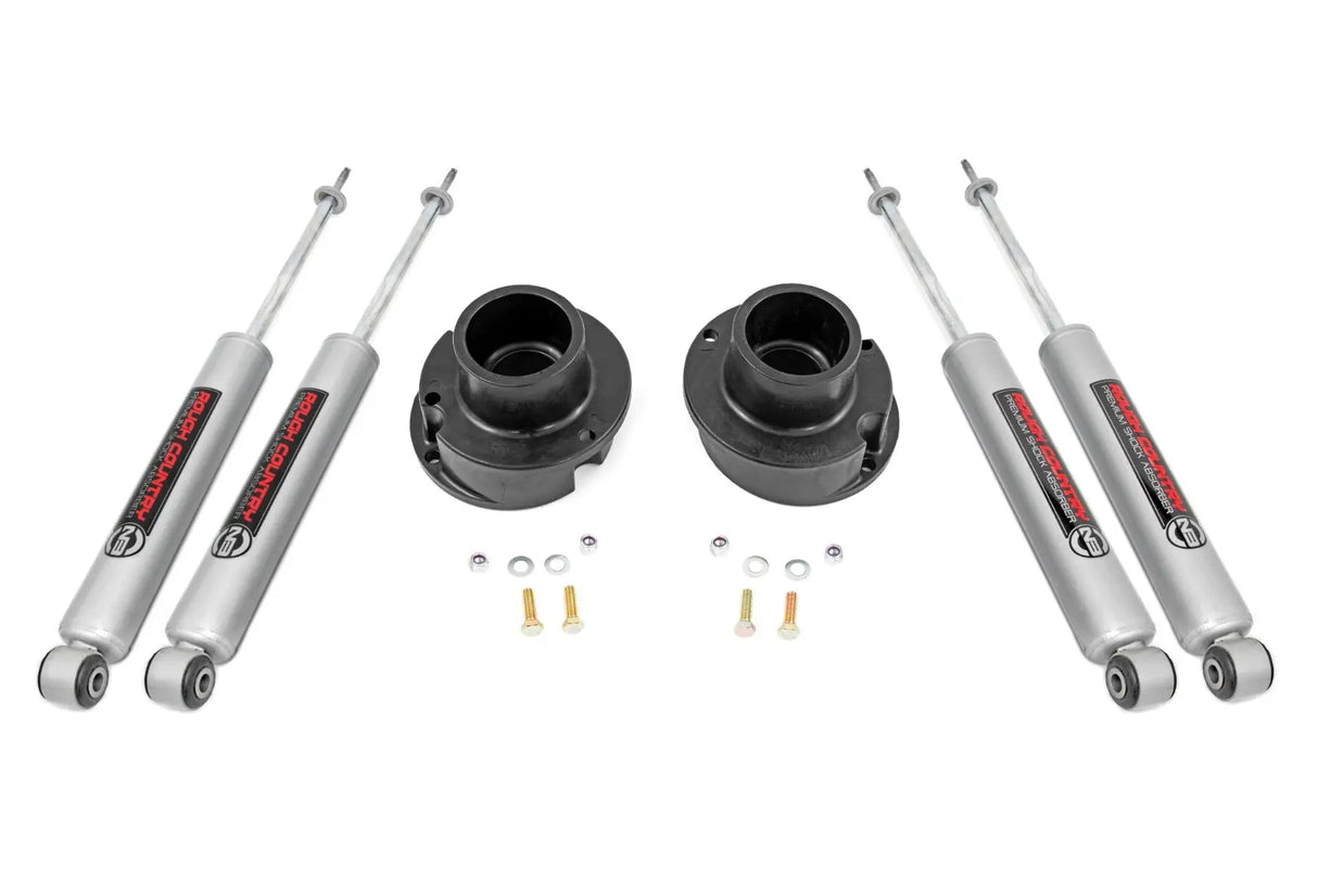 Rough Country 2.5 Inch Leveling Kit Ram 2500 4WD 2014-2026 & 3500 2013-2026 377-config