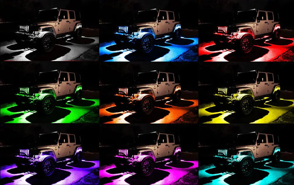 ORACLE LIGHTING COLORSHIFT UNDERBODY WHEEL WELL ROCK LIGHT KIT oracle