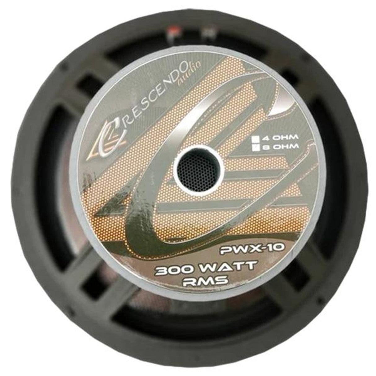 Crescendo Audio PWX-10 10" 300W RMS Midbass Speakers 4 Ohm (Single) Crescendo Audio